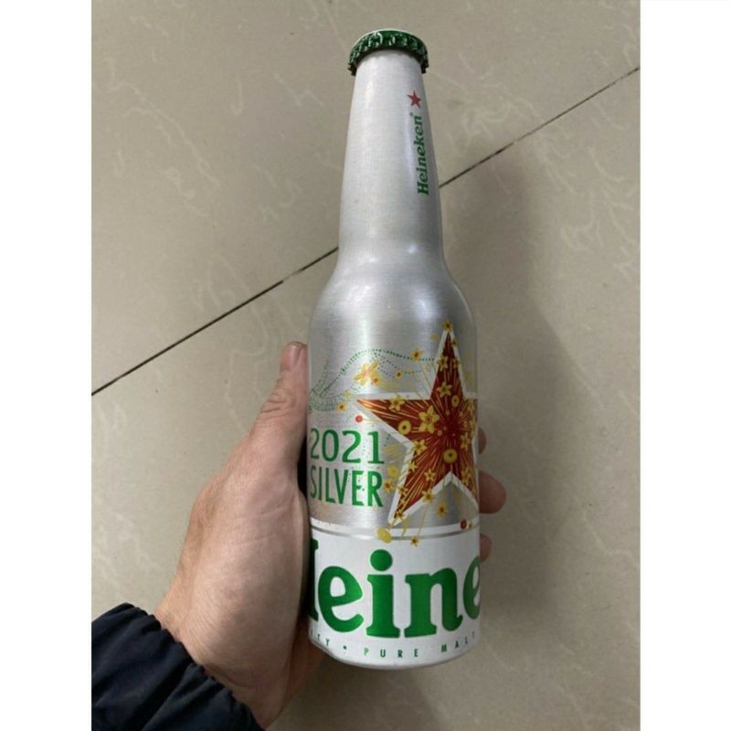 Bộ Quà Tặng 4 Chai Nhôm Bia Heineken 330ml