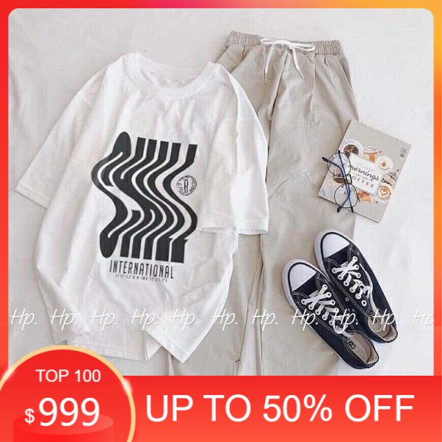 Sét áo sóng kèm quâng kaki, Áo thun nam nữ, quần kaki, quần nữ, sét bộ mặc ở nhà, áo thun tay dài, quần jean MODY