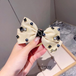 KẸP TÓC NƠ ĐÍNH ĐÁ PHA LÊ CAO CẤP HÀN QUỐC