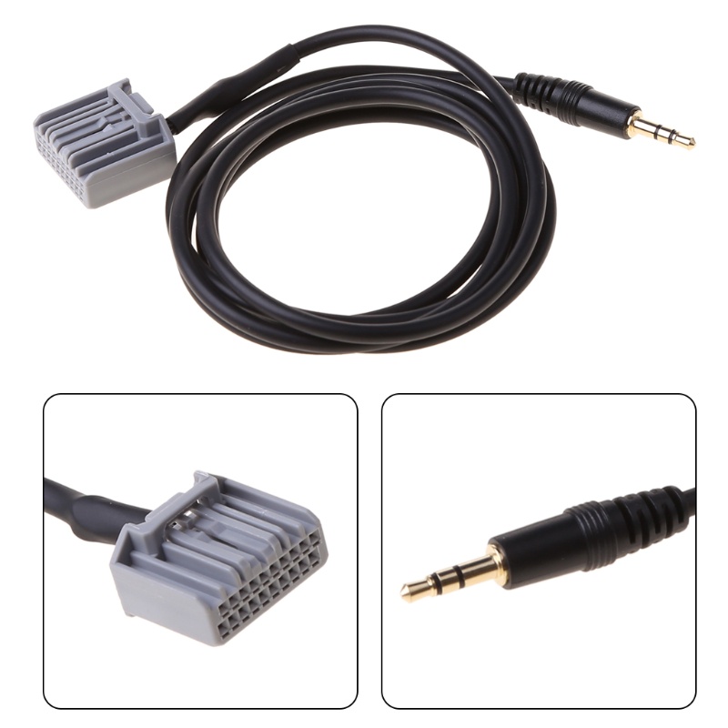 Dây cáp âm thanh AUX 3.5mm cho xe hơi Honda Civic 2006-2013 CRV 2008-2013