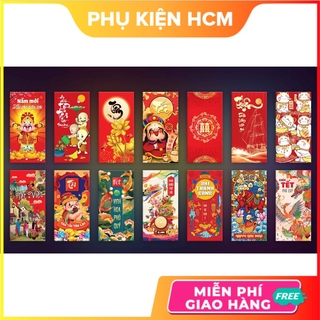 [Deal 1K] 1 Bao Lì Xì TẾT 🔴FreeShip🔴 Túi Lì Xì Đỏ, nhiều mẫu đẹp, chất lượng, dày dặn - Shop Phụ kiện HCM
