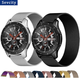 Dây Đeo Milanese Loop 20 / 22mm Cho Đồng Hồ Thông Minh Samsung Galaxy Watch 3 41mm 45mm Gear S3 Frontier 46 / 42mm Active 2 Huawei GT / 2 / 2e