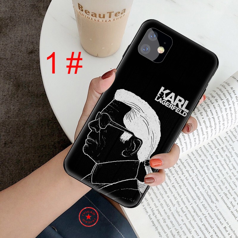 Ốp Điện Thoại Mềm In Hình Karl Lagerfeld Ablu78 Cho Iphone 12 Mini 11 Pro Max 12mini