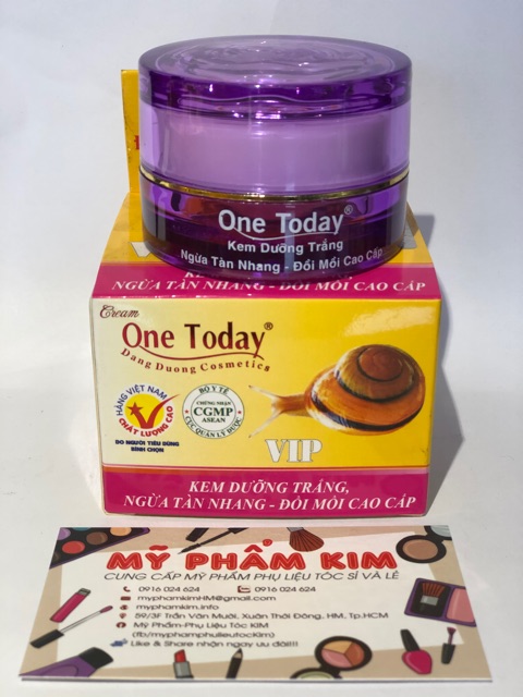 Kem one today VIP tàn nhang đồi mồi 15g