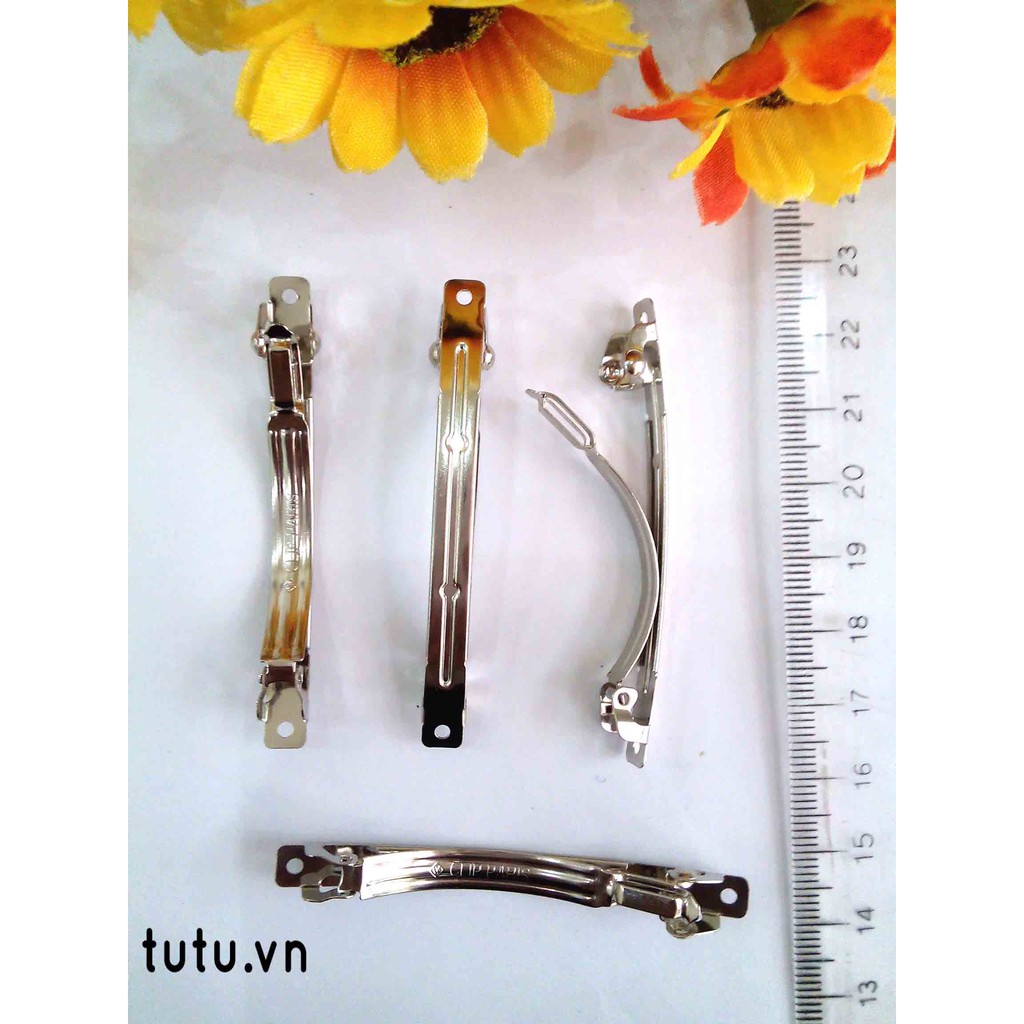 KẸP HAI THANH MẢNH 6*0,5CM CLIP PARIS XK60-004 XƯƠNG KẸP PHỤ KIỆN TÓC DIY HANDMADE