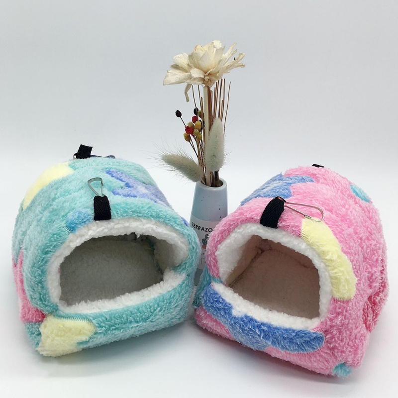 Ổ Nằm Giữ Ấm Thiết Kế Nhỏ Gọn Tiện Dụng Cho Hamster/ Sóc/ Chinchilla