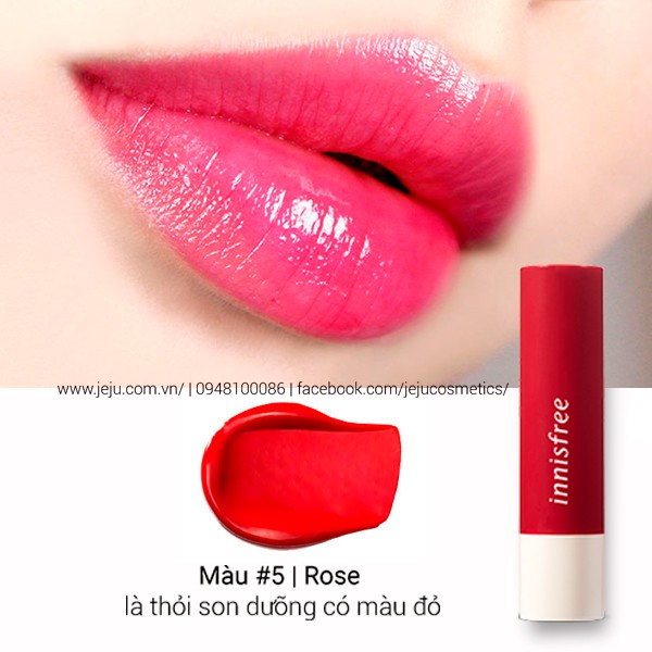 Son dưỡng môi Innisfree – môi xinh không kém sao Hàn
