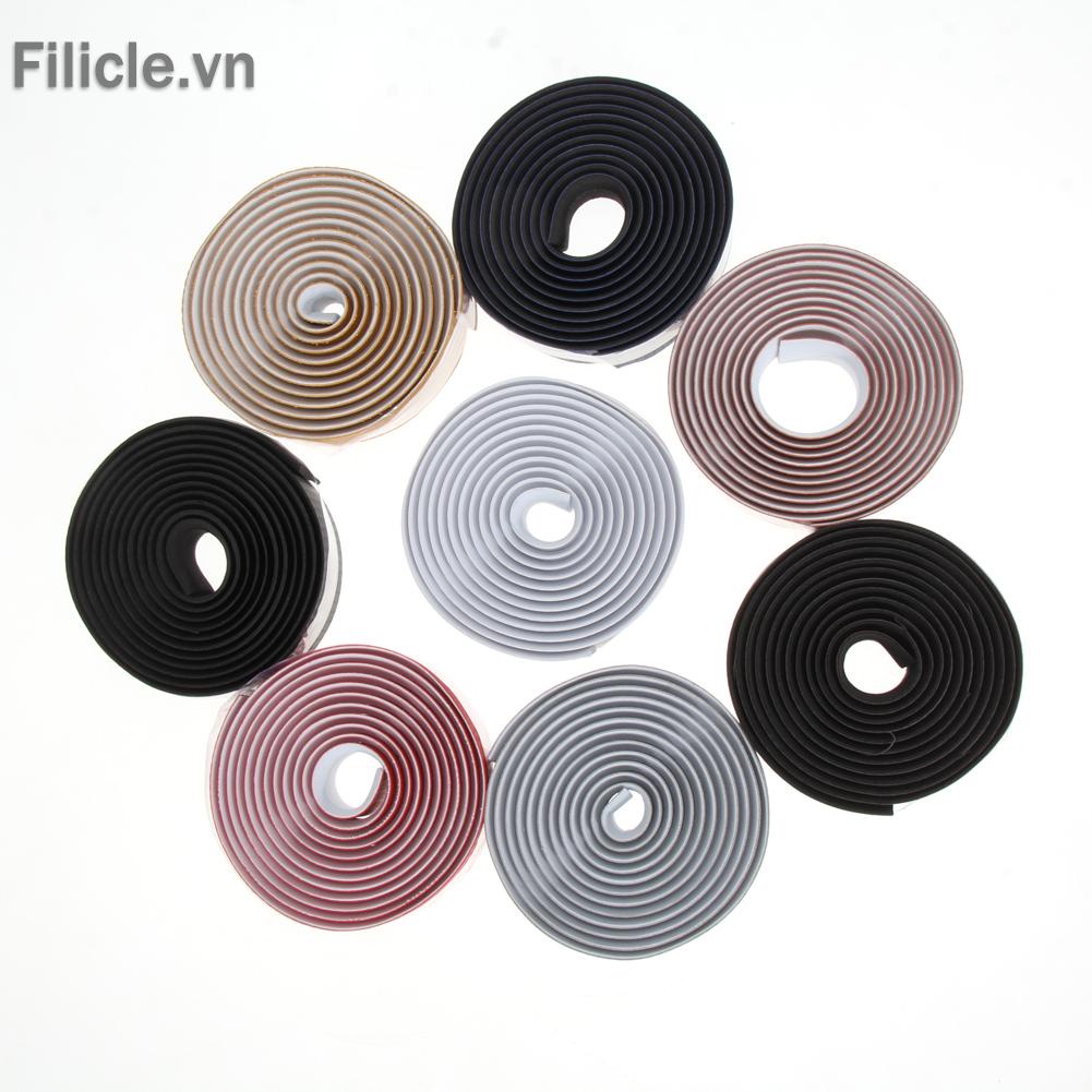 Băng Quấn Ghi Đông Xe Đạp Màu Đen + 2 Dây Cột Bằng Sợi Carbon