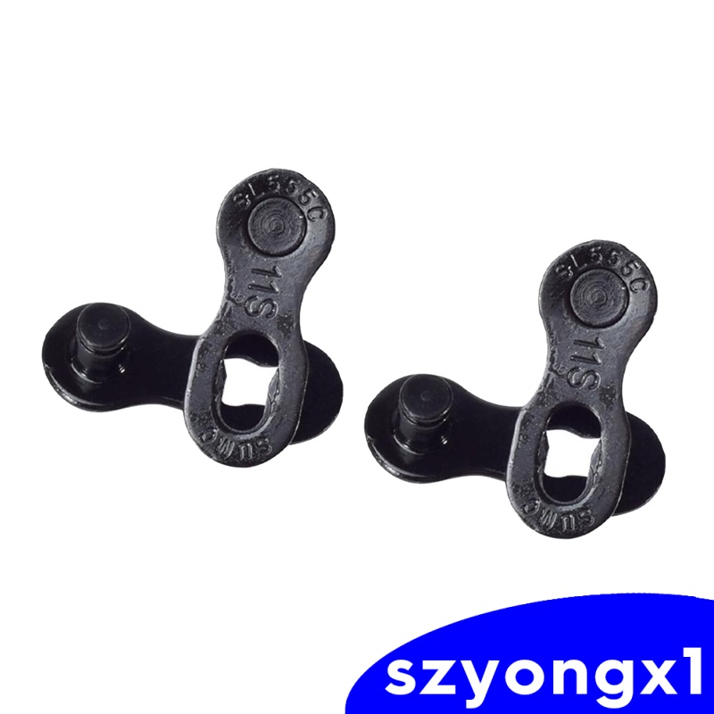 Best sale！ 2Pair 9/10/11/12Speed Bicycle Bike Master Chain Link Joint 9 Speed Colorful