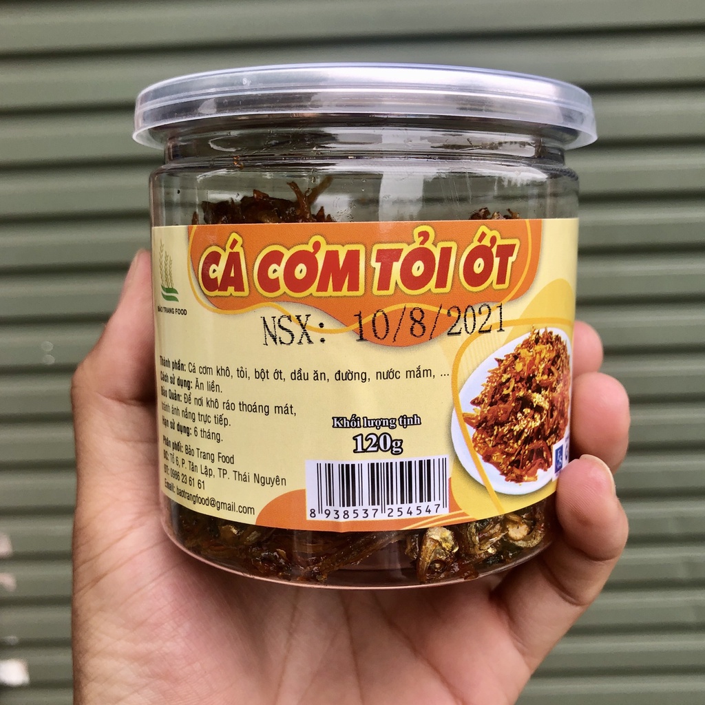 cá cơm sấy giòn Cá cơm rim tỏi ớt 120g Cá cơm rim mắm tỏi ớt cực ngon Thơm Ngon Chuẩn Vị IMINT FOOD ĐỒ ĂN VẶT | BigBuy360 - bigbuy360.vn