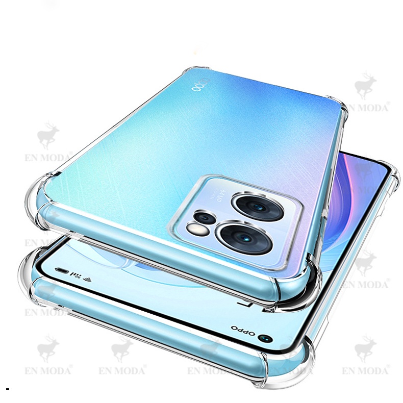 Ốp lưng Oppo Reno 7 5G dẻo trong suốt lồi 4 góc ôm khít máy lâu ố vàng cao cấp