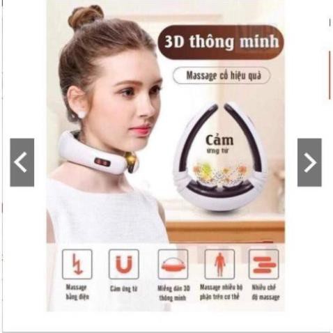 Máy Neck Massage TulaHome KL 5830 trị liệu đau cổ vai gáy có 6 cấp độ rung