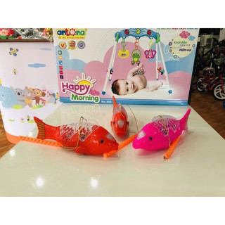 [XẢ KHO] Đồ chơi thông minh [HÓT SALE] Cá chép ăn trăng, di động, quẫy đuôi ngộ nghĩnh, tặng kèm pin