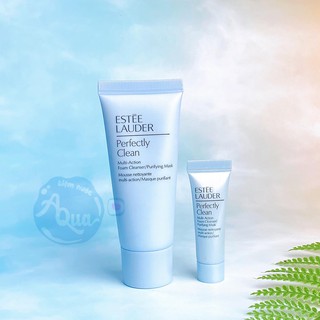 [30ml]Sữa rửa mặt/mặt nạ Estee Lauder Perfectly Clean Multi-Action Foam Cleanser/Purifying Mask