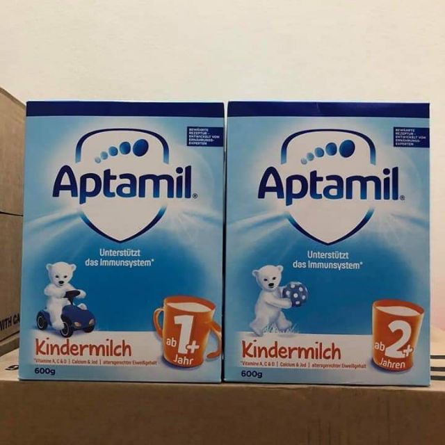 GIÁ RẺ - Sữa Aptamil nội địa Đức 1+ 2+ 600G _ ngochuan _ngochuan