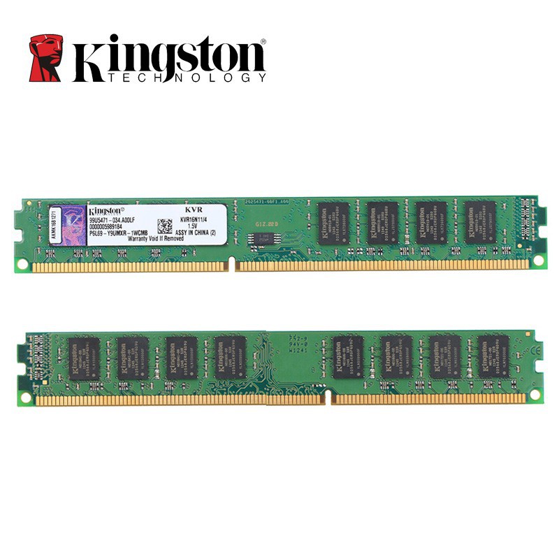 Ram Kingston DDR3 4GB Bus 1600 Mhz Hàng Mới BH 36 Tháng