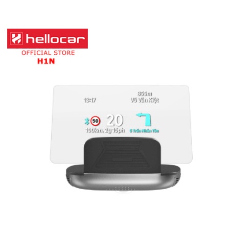 VIETMAP HUD H1N - Màn Hình Hiển Thị Thông Minh - Cảnh báo biển giao thông (bản không có TPMS)