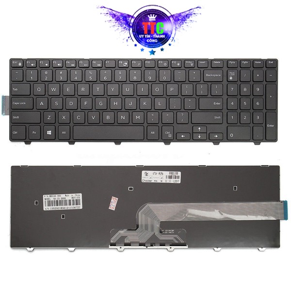 Bàn phím Laptop Dell Inspiron 15-3000 3542 3541 3543 3551 3558 3559 5542 5543 5547 5548 5551 5558 5559