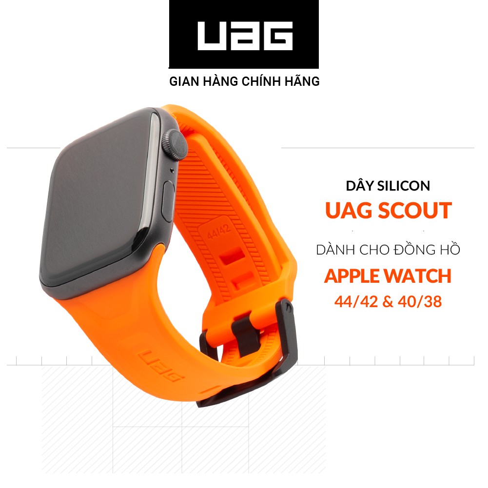 Dây silicon UAG Scout cho đồng hồ Apple Watch