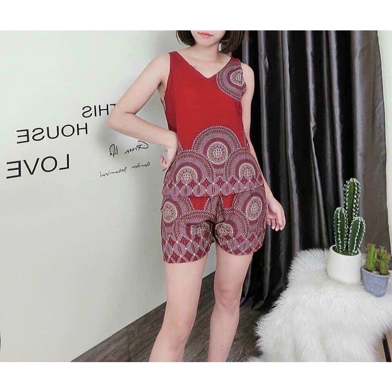 bộ lanh ba lỗ cho nữ