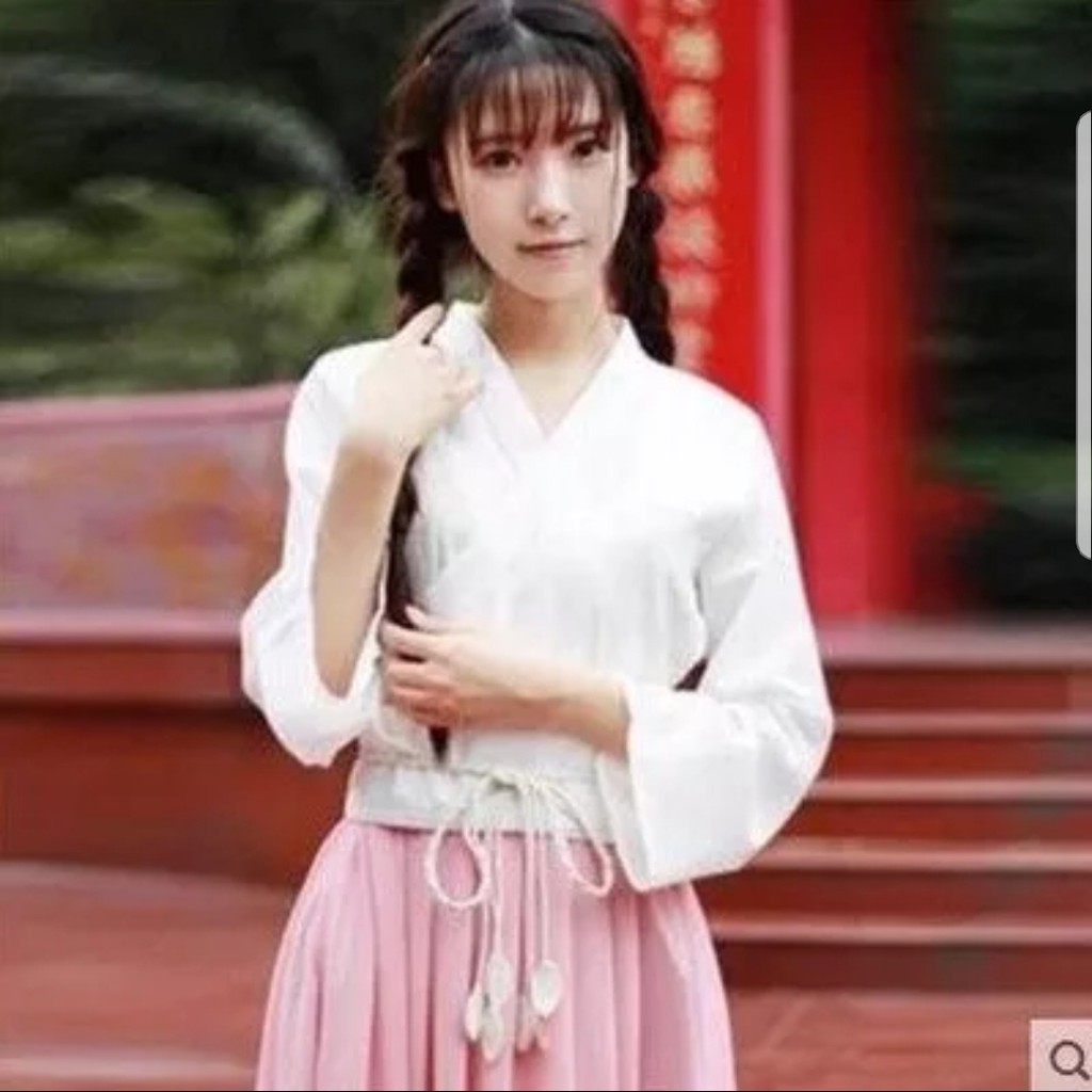 [HÀNG SẴN] Set Hán phục Hanfu cách tân ngắn/dài xinh xắn | BigBuy360 - bigbuy360.vn