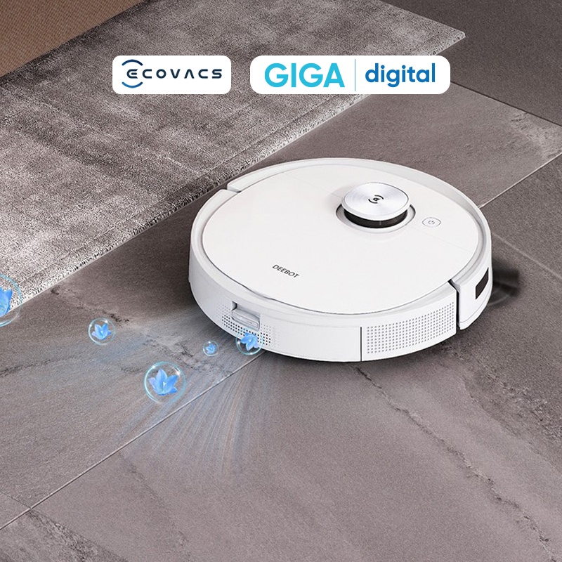 Robot hút bụi lau nhà ECOVACS Deebot T9 - Lực hút 3000Pa - Bản Quốc Tế- BH 24 Tháng