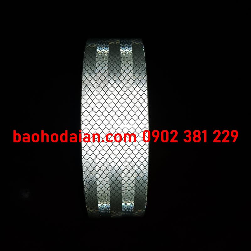 Băng keo phản quang tổ ong kim cương 3900 khổ 5cm x 45m (loại tốt)