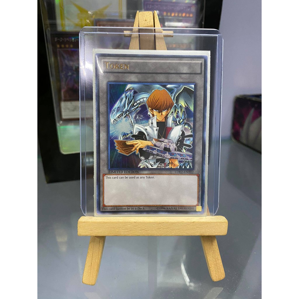 [ Dưa Hấu Yugioh ] Lá bài thẻ bài Token Kaiba – Ultra Rare - Tặng bọc bài nhựa bảo quản