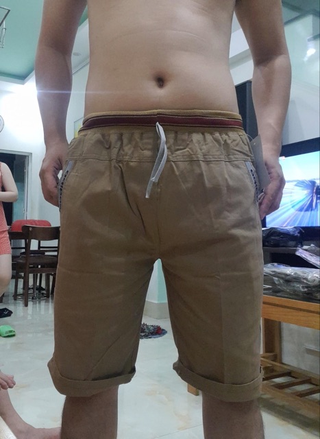 Quần short lửng dây chun bảng lớn hàng xuất xưởng | BigBuy360 - bigbuy360.vn