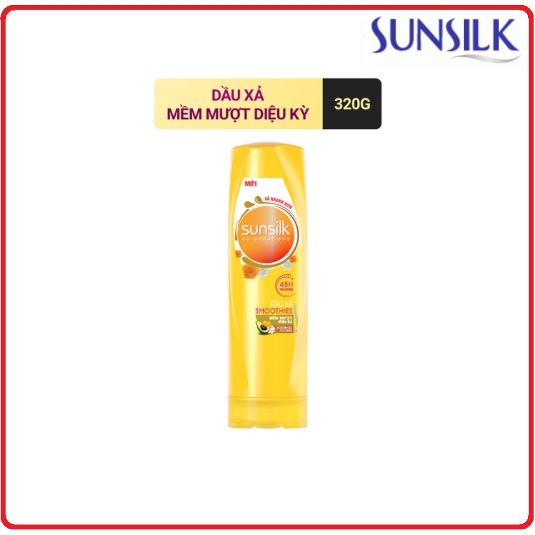 Dầu Xả SUNSILK Chai 320g ( Mẫu Mới )