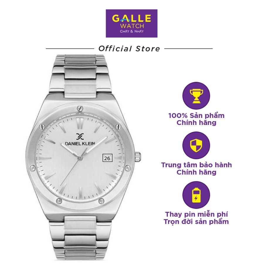 Đồng hồ nam Daniel Klein Premium DK.1.12819 dây kim loại chính hãng thời trang sang trọng cao cấp thumbnail