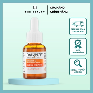 Tinh chất dưỡng trắng da, giảm thâm balance formula vitamin c brightening serum 30ml