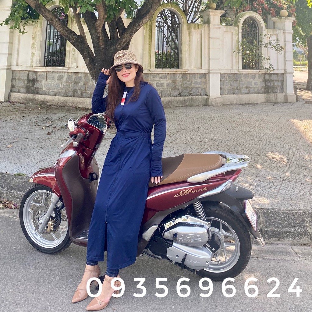 Áo Choàng Chống Nắng Nữ BG Thông Hơi Chống Tia UV Cao Cấp Chất Dày Cực Mát Freesize | BigBuy360 - bigbuy360.vn