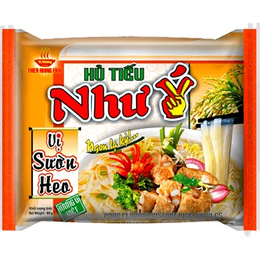 Combo 10 gói Hủ tiếu hiệu Như Ý  60gr * 10 gói