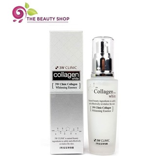 Tinh chất dưỡng trắng da bổ sung collagen 3W Clinic Collagen Whitening Essence 50ml