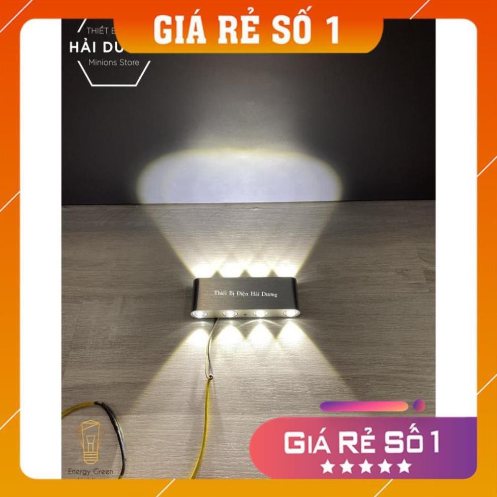 Giá rẻ số 1 - Đèn Hắt Tường 2 Đầu Chiếu Sáng DT-168 6w - DT-169 8w Ánh Sáng Trắng/Vàng - Led Siêu Sáng