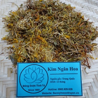 Kim ngân hoa 100g, dược liệu loại 1, khô, sạch