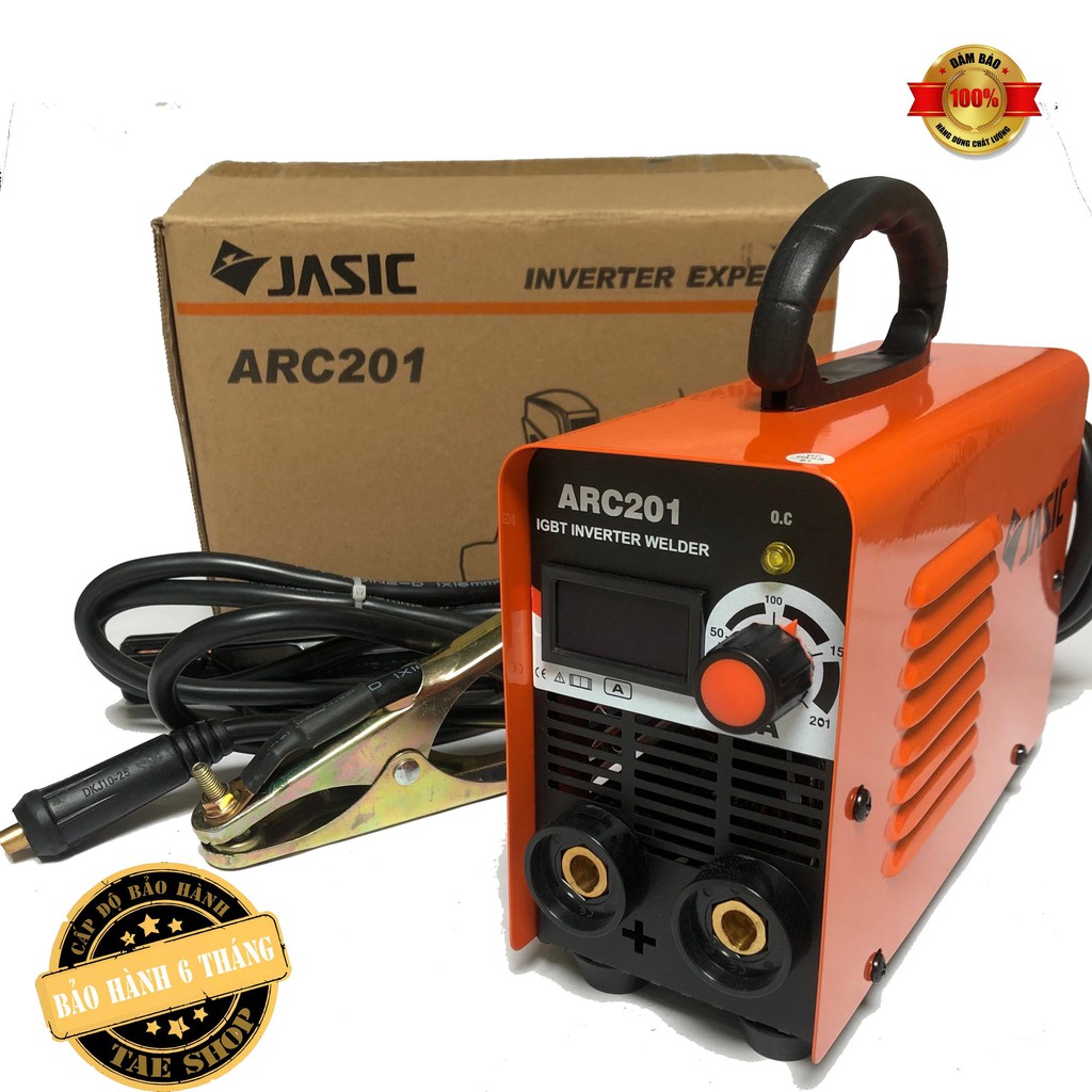 Máy hàn JASIC ARC 200-MADE IN JANPAN đầy đủ phụ kiện-BH 12 tháng