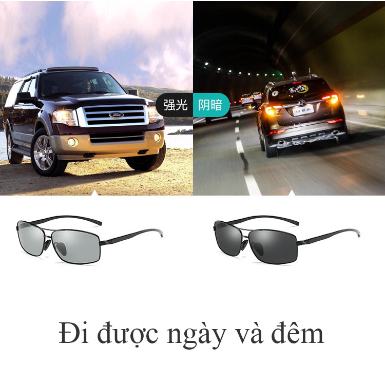 Mắt kính phân cực đổi màu A2458 (Xám) - NVfashion | BigBuy360 - bigbuy360.vn