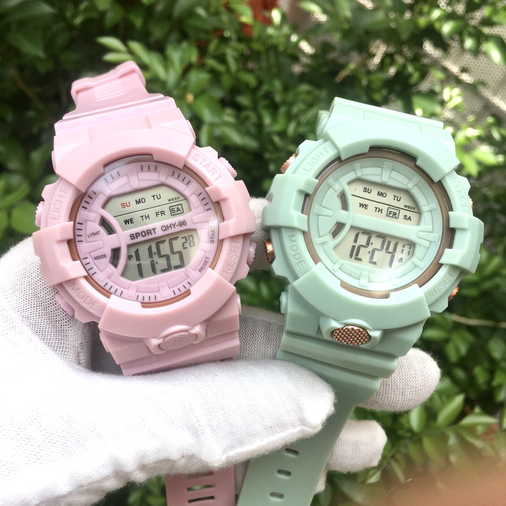 ( GIÁ SỈ TẬN GỐC ) Đồng hồ thể theo điện tử, phong cách unisex, cá tính, năng động, chống nước tốt 3ATM | BigBuy360 - bigbuy360.vn