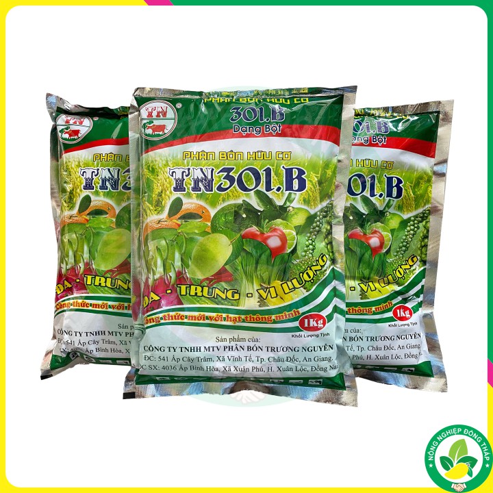 Phân Bón Hữu Cơ 301.B ĐA – TRUNG – VI LƯỢNG