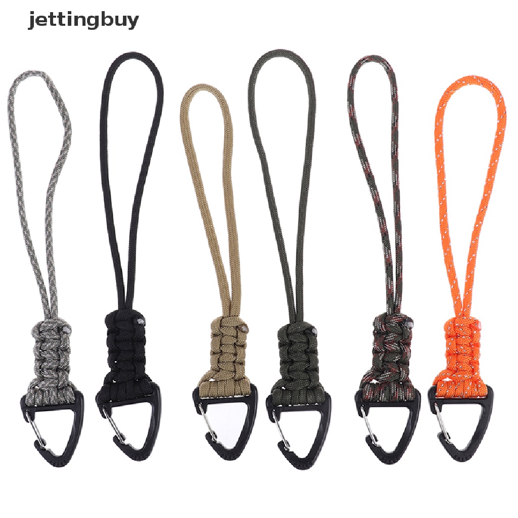 Dây bện Jetting buộc bánh răng chiến thuật handmade với móc khóa QDD