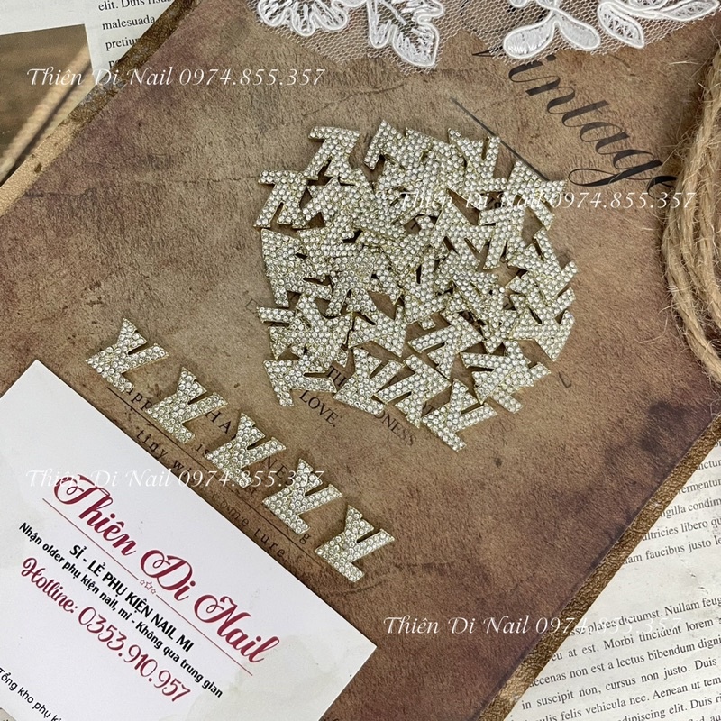 Charm nail - charm đính móng tay cao cấp