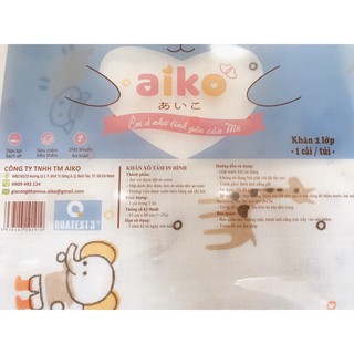KHĂN TẮM IN HÌNH AIKO
