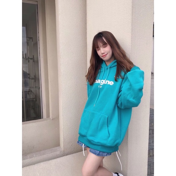 Áo hoodie nỉ bông siêu dày ấm