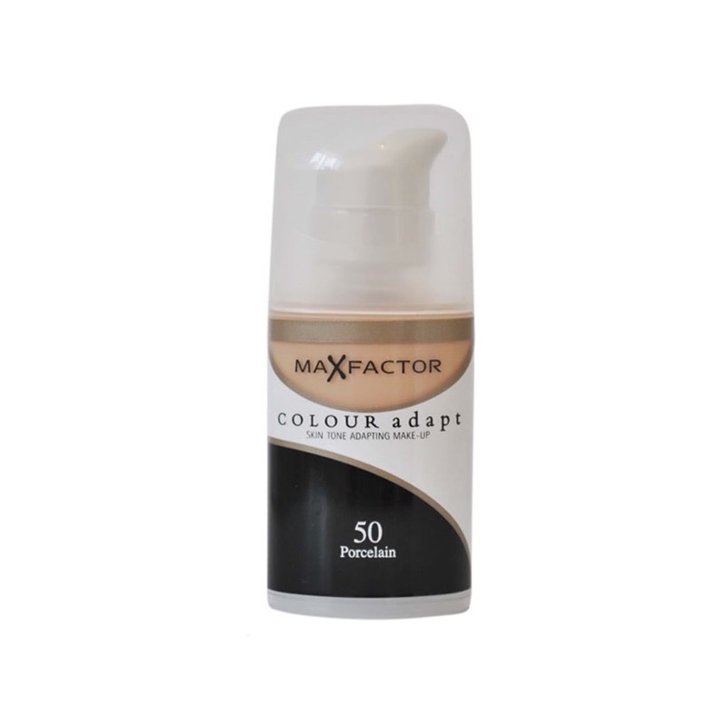 #Kem nền Max Factor Colour Adapt Foundation 50 Porcelain 34ml.Hàng xách tay úc