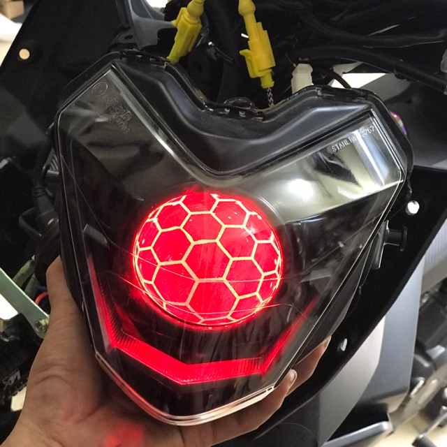 Bi cầu hella laser blue len