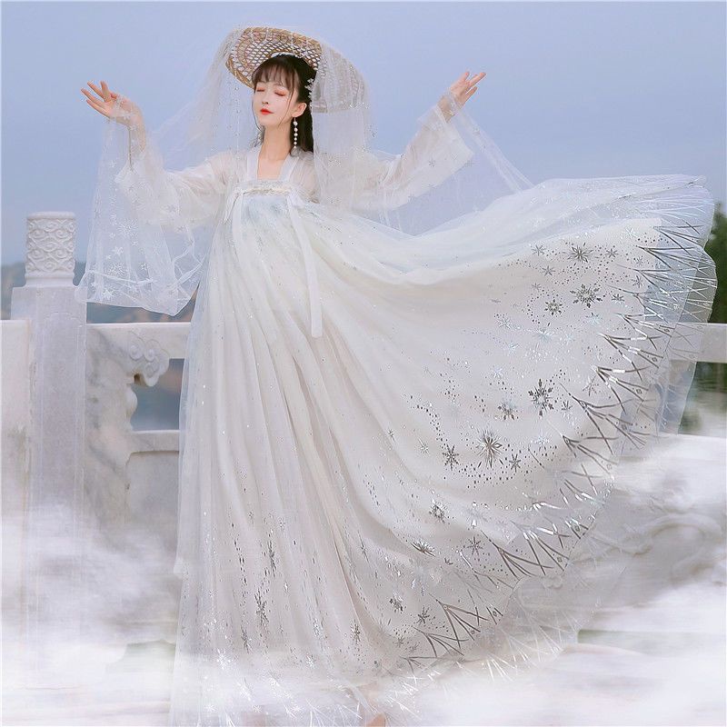 Hán Phục Cổ Trang Trung Thu Bling Siêu Hot