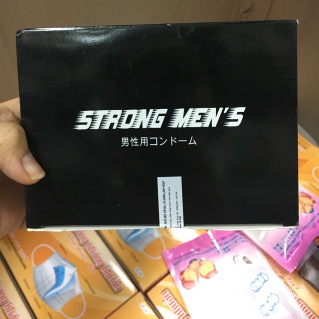 Bao cao su strong men’s hộp 36 cái