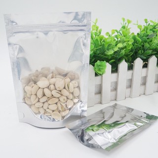 Combo 10 Túi zip bạc đáy đứng 8.5x14 cm